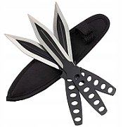Sports throwing knives KAL22 LIDER 3pcs silver_1