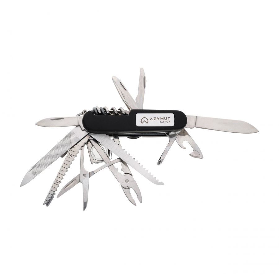 Pocket knife AZYMUT Tatron - 25 tools + belt pouch (HK20017BL)_3