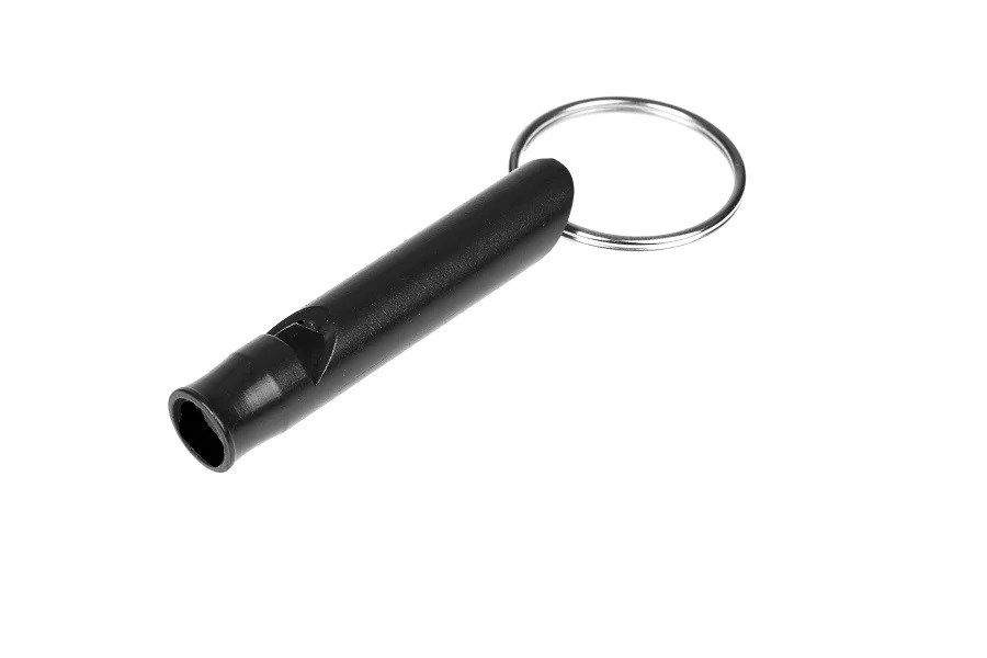 Survival whistle GUARD WHISTLE aluminium Black (YC-010-BL)_1