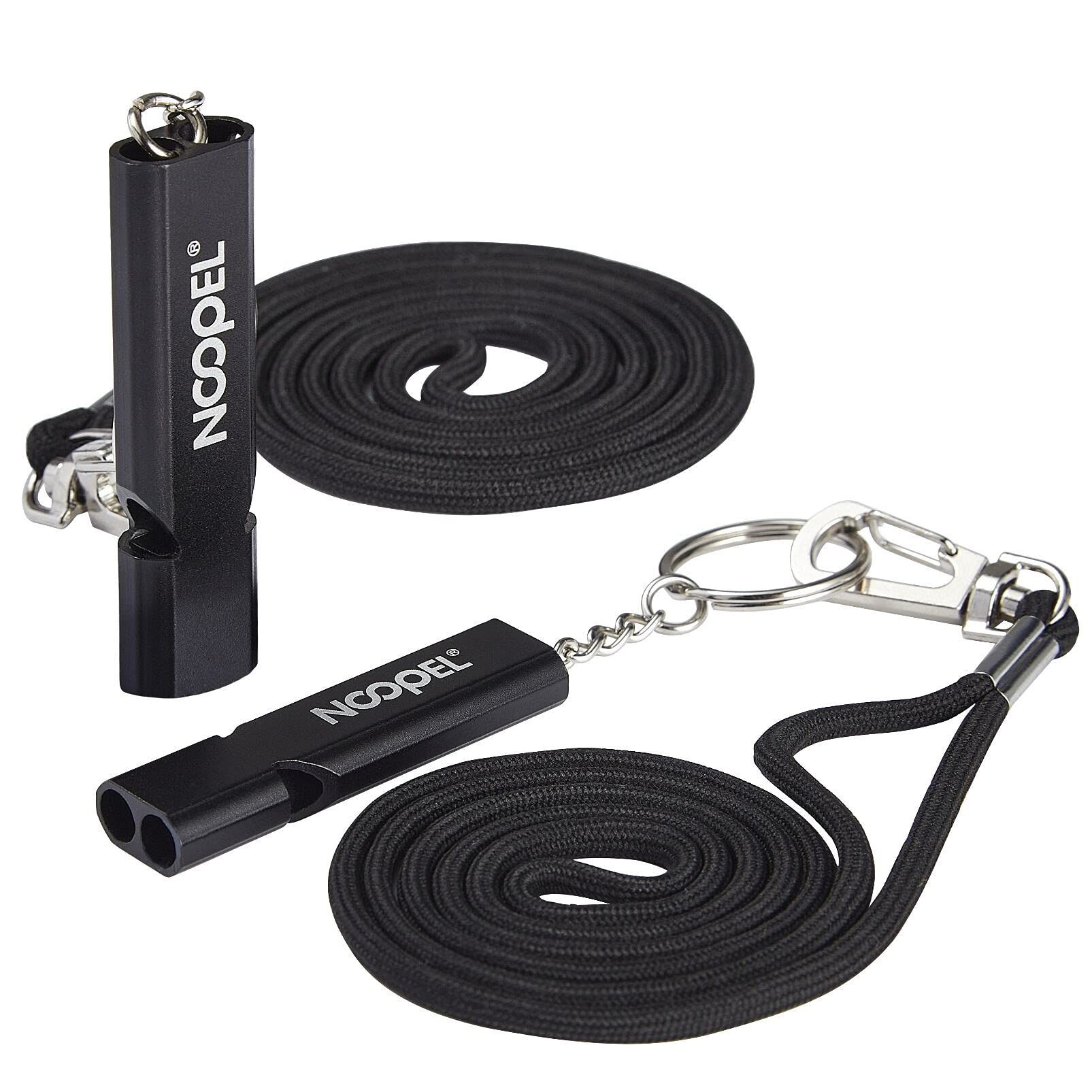 Survival whistle GUARD WHISTLE aluminium Black (YC-010-BL)_3