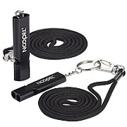 Survival whistle GUARD WHISTLE aluminium Black (YC-010-BL)_3