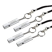 Survival whistle GUARD WHISTLE aluminium Black (YC-010-BL)_6