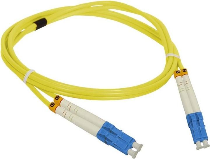 Alantec FOI-LC-9SM-2 fibre optic cable 2 m 2x SC G.652D Yellow_2