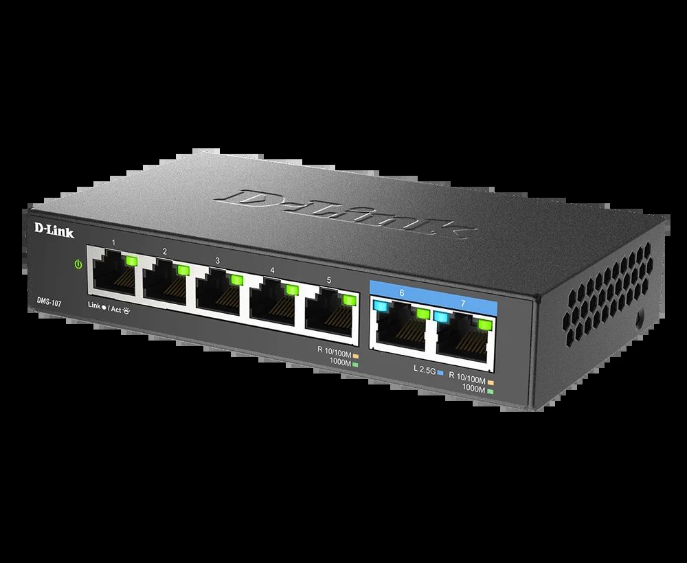 D-Link 7-Port Multi-Gigabit Unmanaged Switch_1