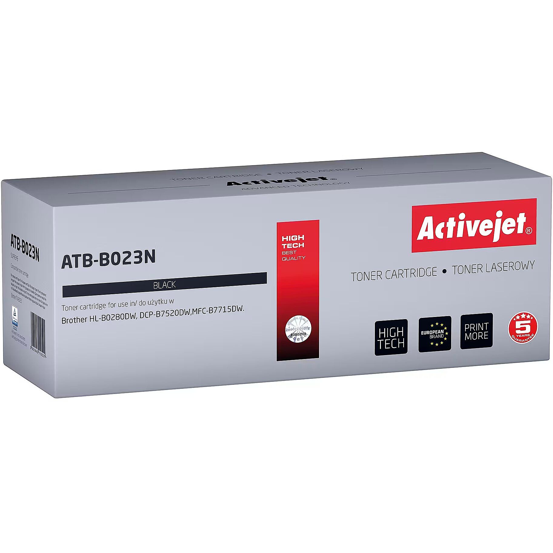 Activejet ATB-2510N Toner for Brother printers; Replacement Brother TN2510; Supreme; 1200 pages; black)_5