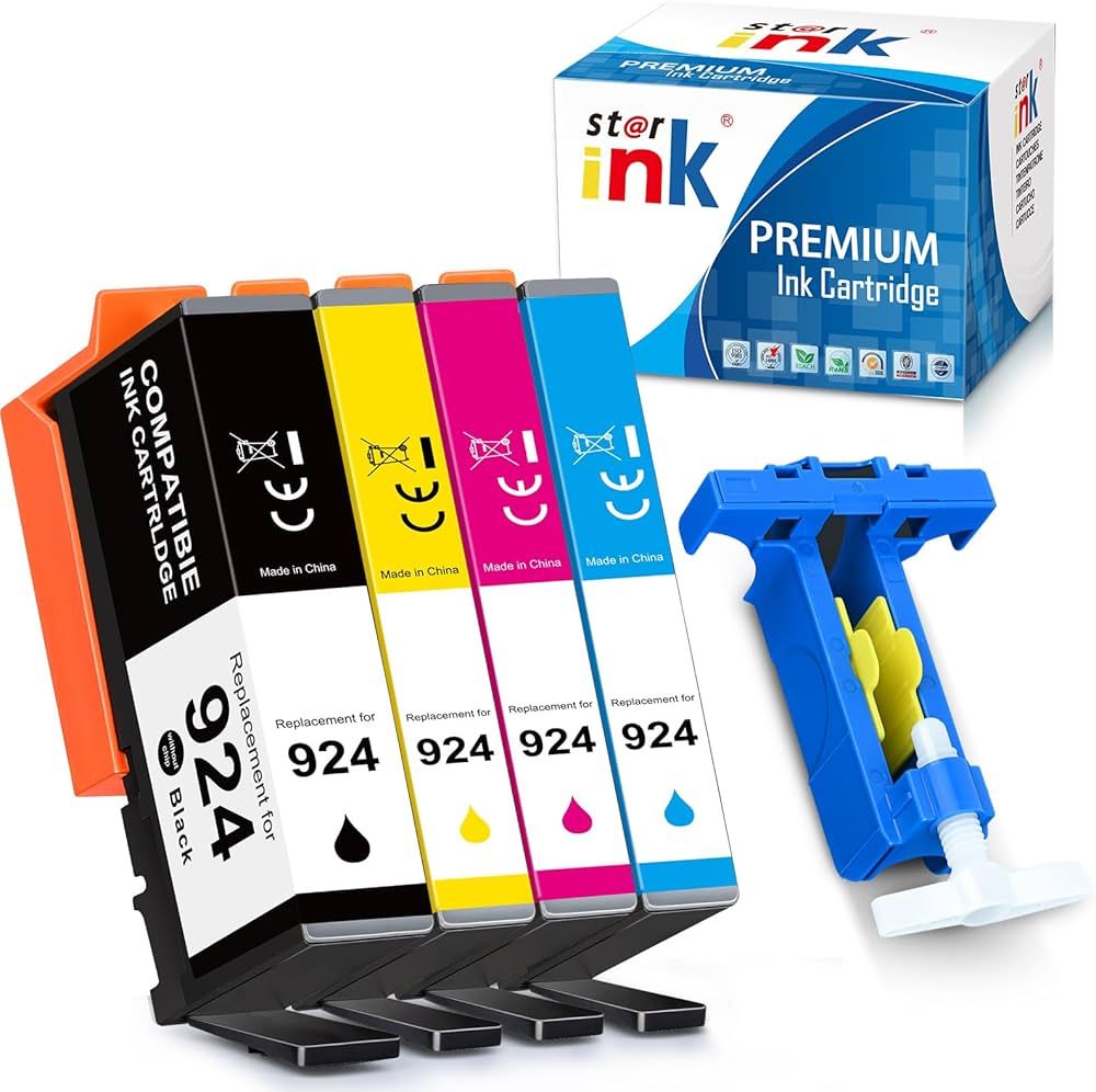 HP 924 ink - black  yellow  cyan  magenta_6