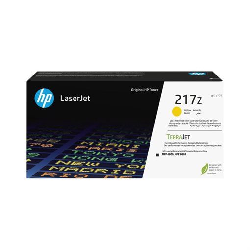 HP 217Z Ink Cartridge Yellow_1