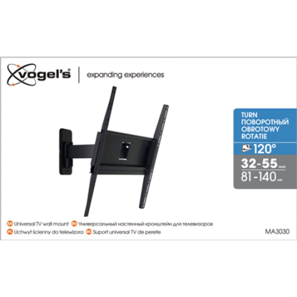 Vogels | Wall mount | MA3030-A1 | Full motion | 32-65   | Maximum weight (capacity) 25 kg | Black_2