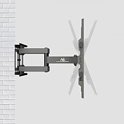 Maclean TV Mount  max VESA 600x400  32-85   60kg  horizontal and vertical angle adjustment  profile 65-390mm  black  MC-789_4