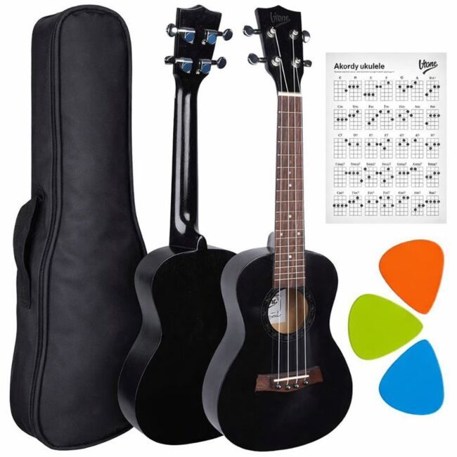V-TONE UK23 BK - 23  concert ukulele_1
