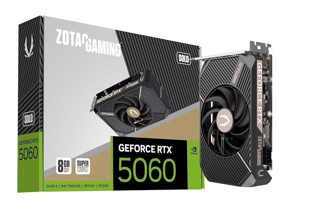 Zotac GAMING GeForce RTX 5060 SOLO NVIDIA 8 GB GDDR7_1