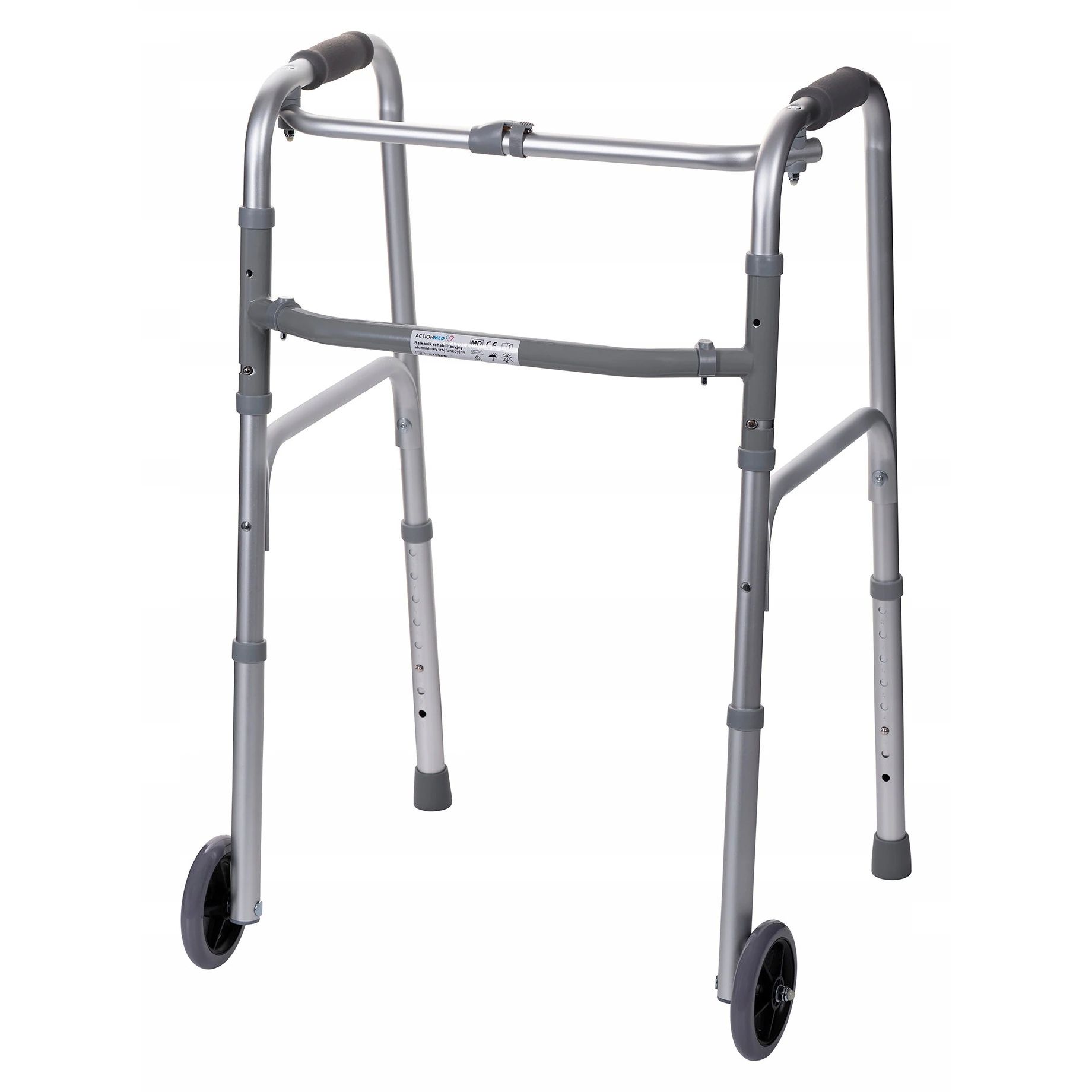 Aluminium rehabilitation tri-functional walker_2