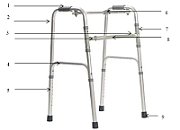 Walking frame rehabilitation trifunctional_2