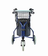 Practical tricycle walker with basket and bag_4