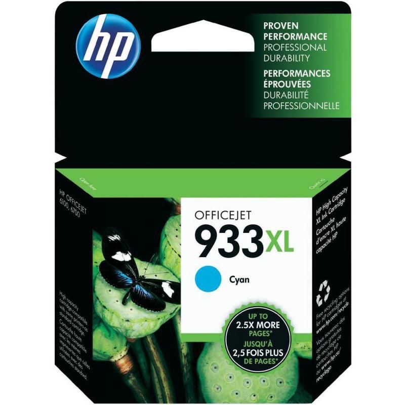 Cartus Cerneala Original HP Cyan, nr.933XL, pentru OfficeJet 6600|6700|7110, , incl.TV 0.11 RON, 