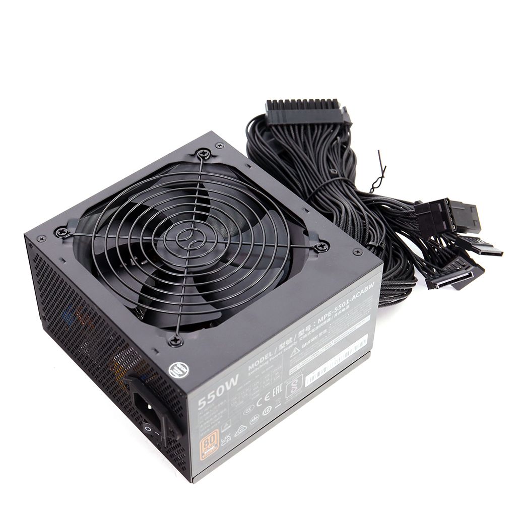Cooler Master MWE Bronze 550 V3 230V power supply unit 550 W 24-pin ATX ATX Black_2