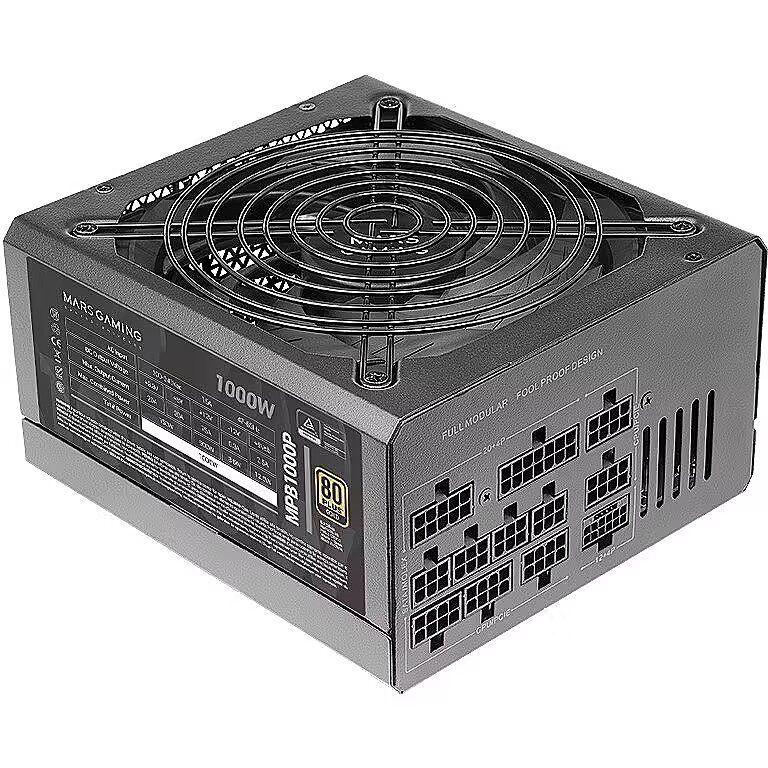 Mars Gaming MPB1000PSI power supply unit 1000 W 24-pin ATX ATX Black_2