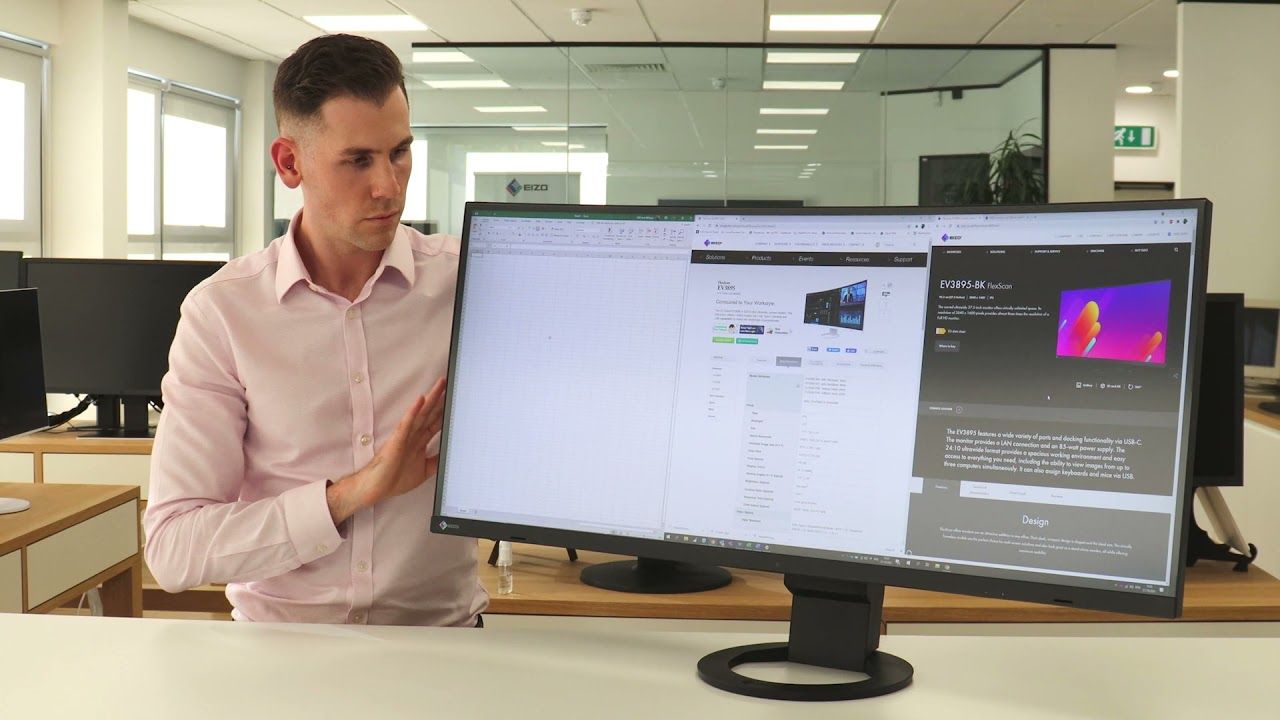 EIZO FlexScan EV3895-BK LED display 95,2 cm (37.5