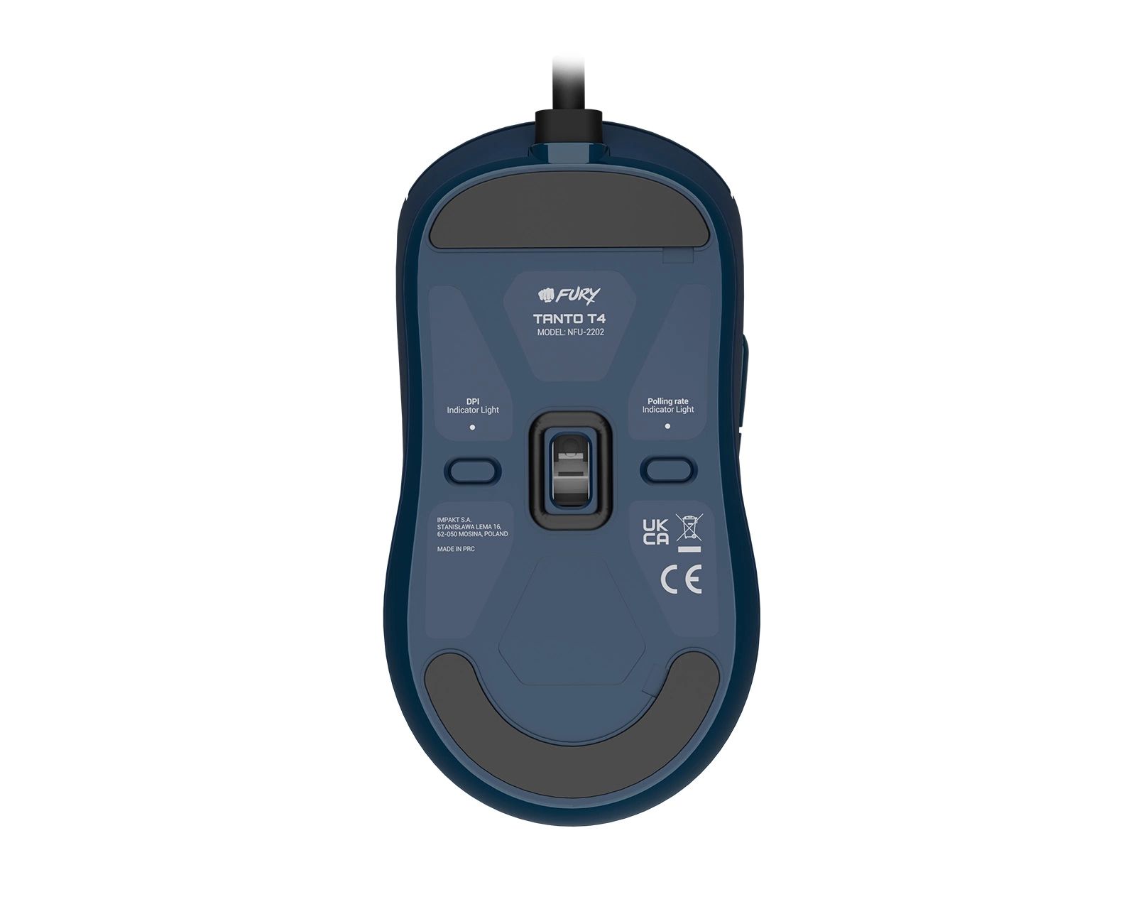 NATEC Fury Gaming Mouse Tanto T4 12000DPI RGB Software Blue_1