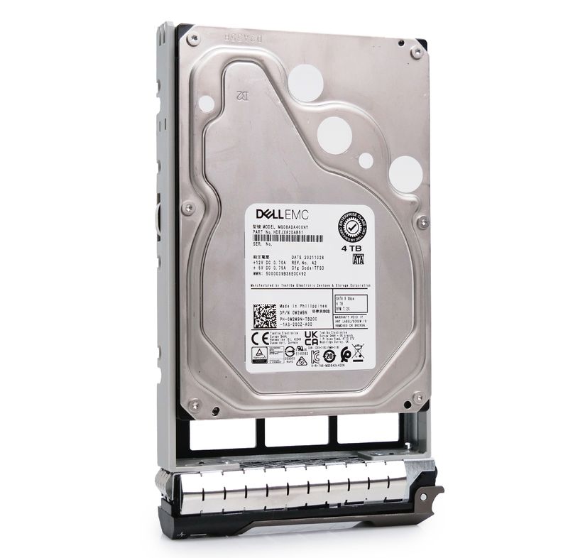 Dell - 4TB Hard Drive SATA 6Gbps 7.2K RPM 512n 3.5in, CK_1