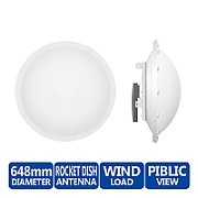 Ubiquiti Networks RAD-RD2 - Protective radome - White - Screw - RD-2G24 - RD-3G26 - RD-5G30_6