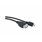 LANBERG usb micro-B M USB-A F 2.0 cable 0.15m OTG black_2