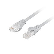 LANBERG Patchcord cat.6 UTP LSZH CU 0.5m grey Fluke passed_3