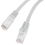 LANBERG Patchcord cat.6 UTP LSZH CU 1.5m grey Fluke passed_3
