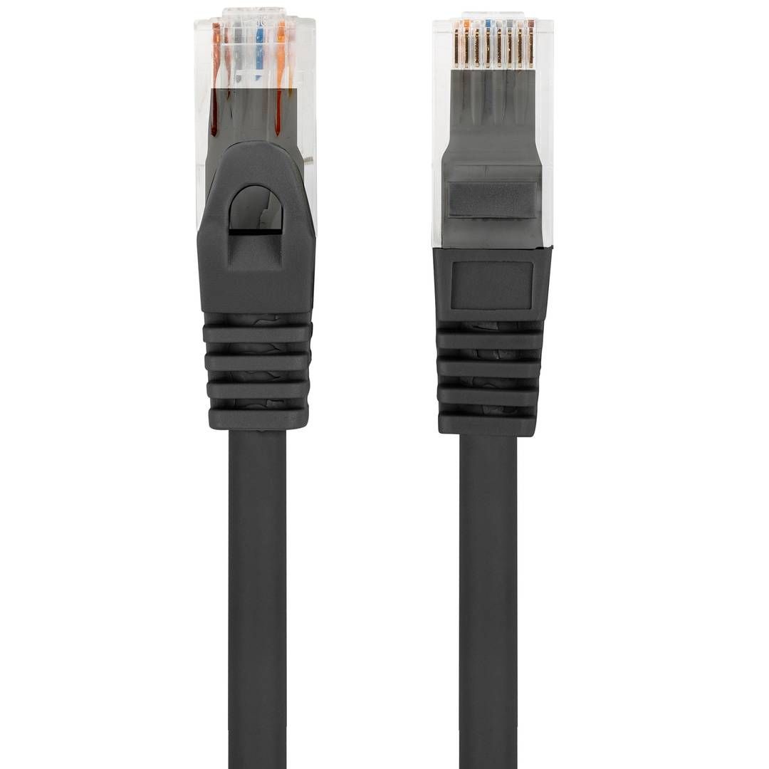 LANBERG Patchcord cat.6 UTP LSZH CU 0.25m black_2