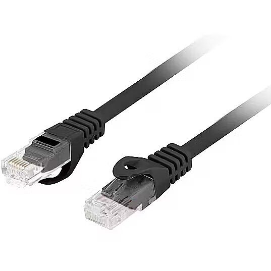 LANBERG Patchcord cat.6 UTP LSZH CU 3m black Fluke passed_2