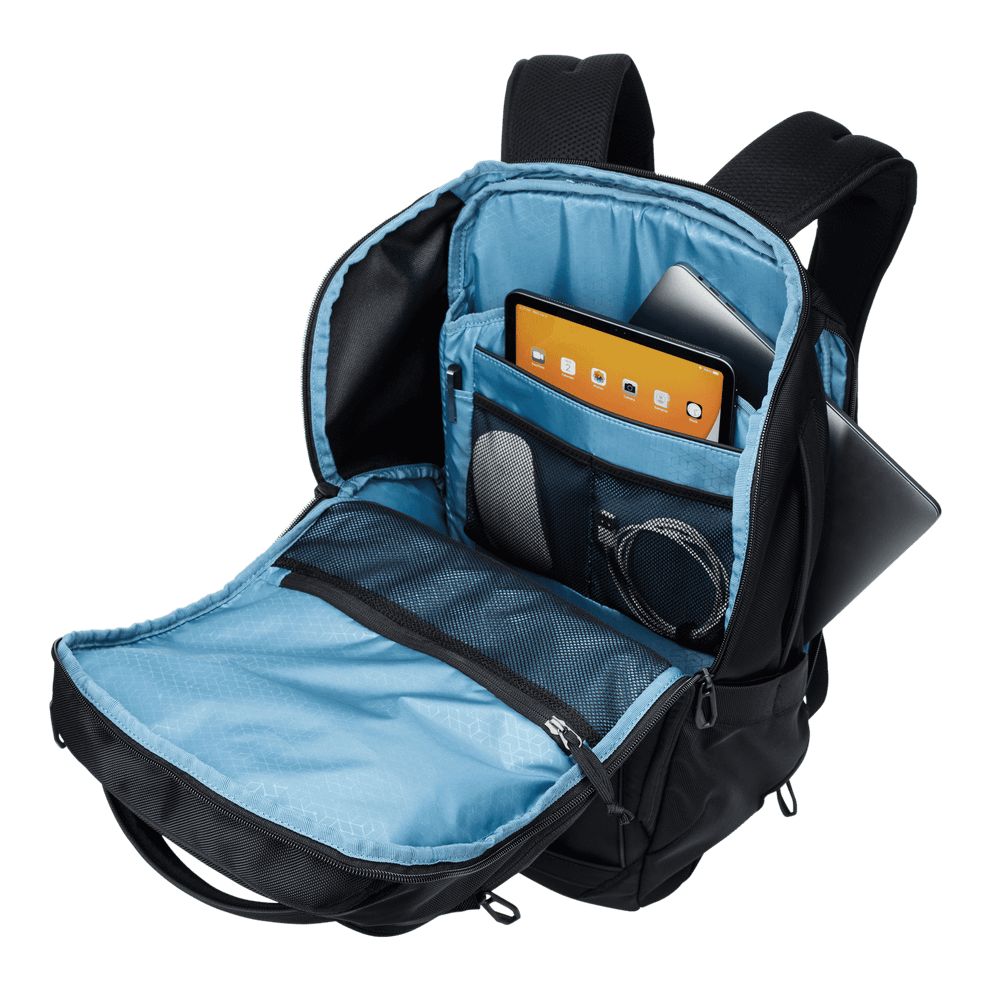 RUCSAC THULE, pt. notebook de max. 15.6 inch, 1 compartiment, buzunar frontal x 3 | buzunar lateral x 2, waterproof, poliester, negru, 