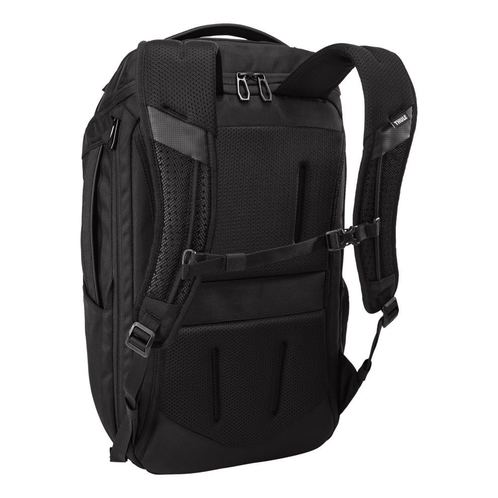 RUCSAC THULE, pt. notebook de max. 15.6 inch, 1 compartiment, buzunar frontal x 3 | buzunar lateral x 2, waterproof, poliester, negru, 