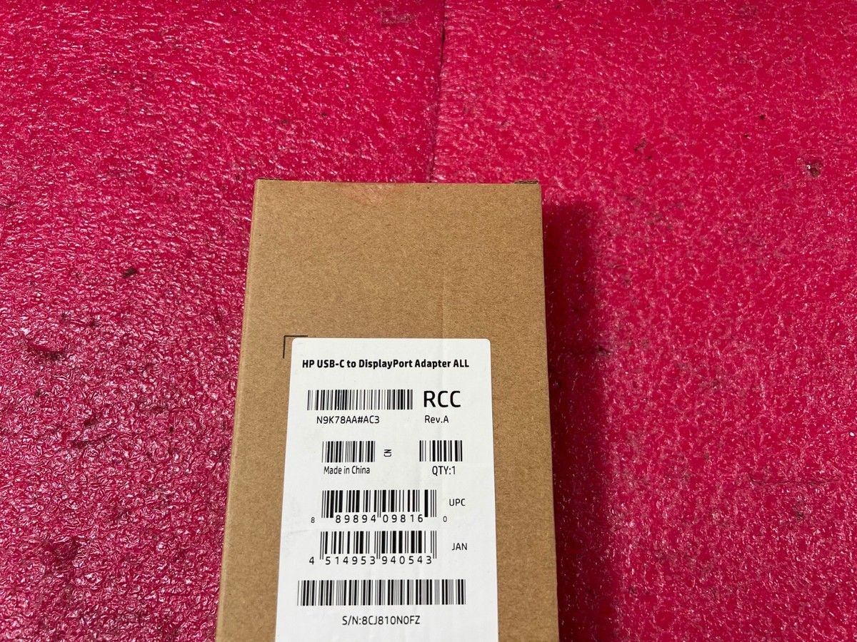 HP USB Type-C to DisplayPort Adapter adaptor grafic USB Negru_3