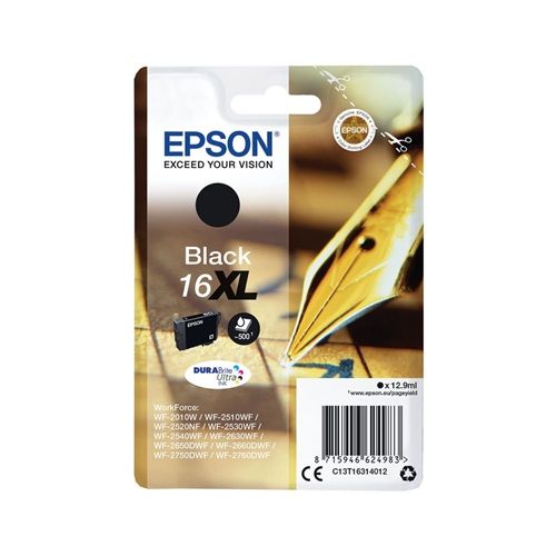 Epson Pen and crossword Singlepack Black 16XL DURABrite Ultra Ink_1