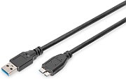 Digitus AK-300116-010-S cabluri USB USB 3.2 Gen 1 (3.1 Gen 1) 1 m USB A Micro-USB B Negru_1