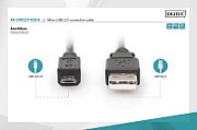 Digitus AK-300127-018-S cabluri USB USB 2.0 1,8 m USB A Mini-USB B Negru_2