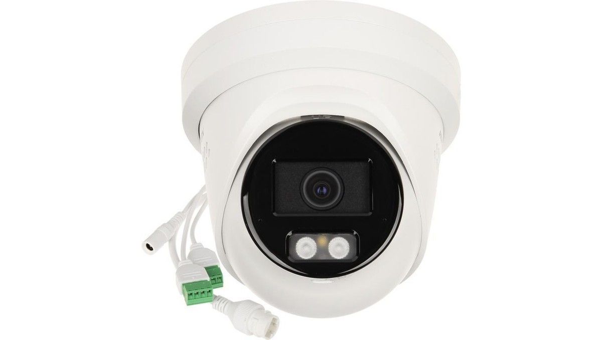 Hikvision DS-2CD2346G2H-IS2U/SL(2.8mm) 4MP cameră de rețea turret fixă cu AcuSense, lumină stroboscopică și avertizare sonoră_2