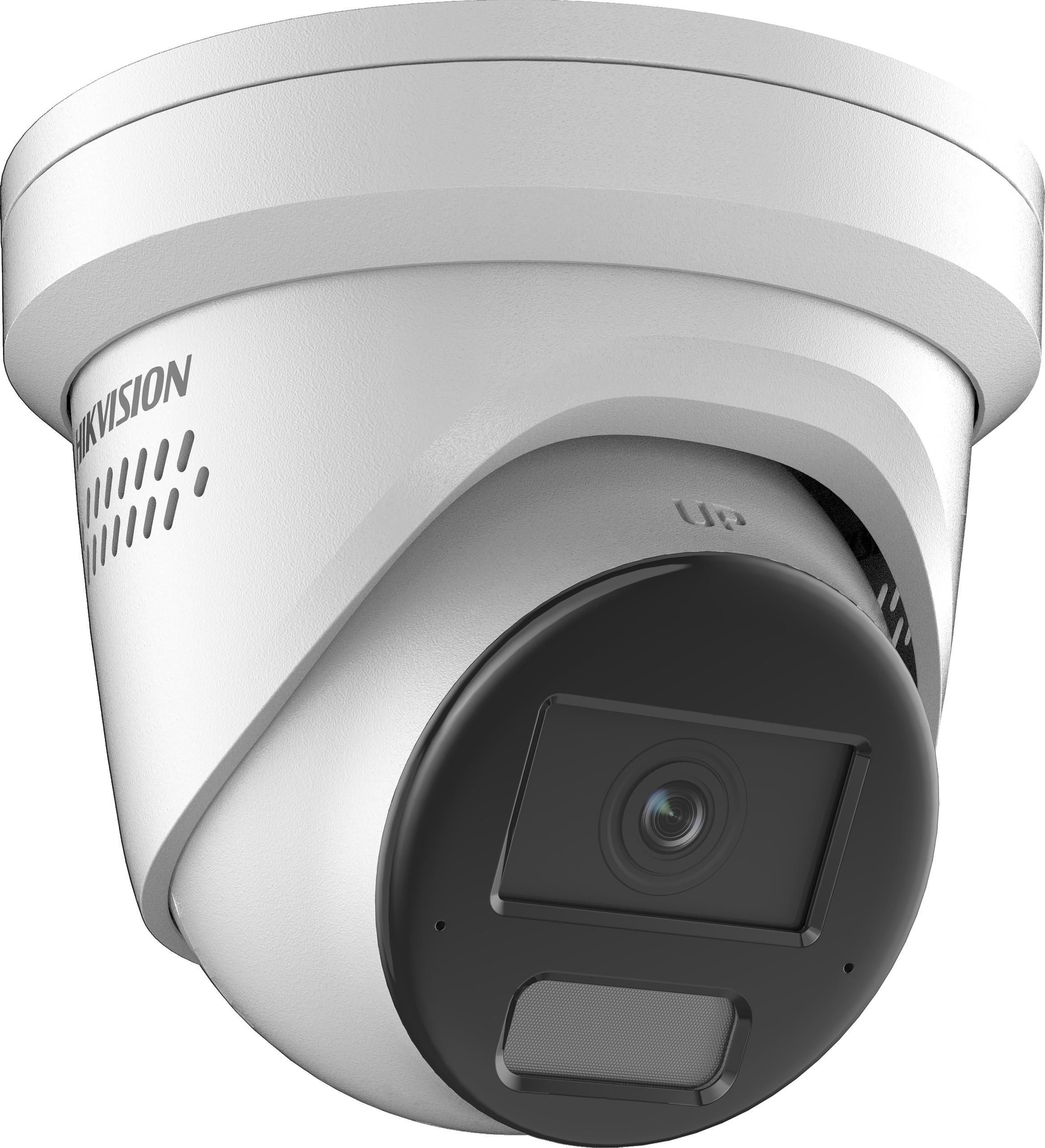 Hikvision DS-2CD2386G2H-IS2U/SL(2.8mm) cameră de rețea turret fixă 8MP cu AcuSense, lumină stroboscopică și avertizare sonoră_2