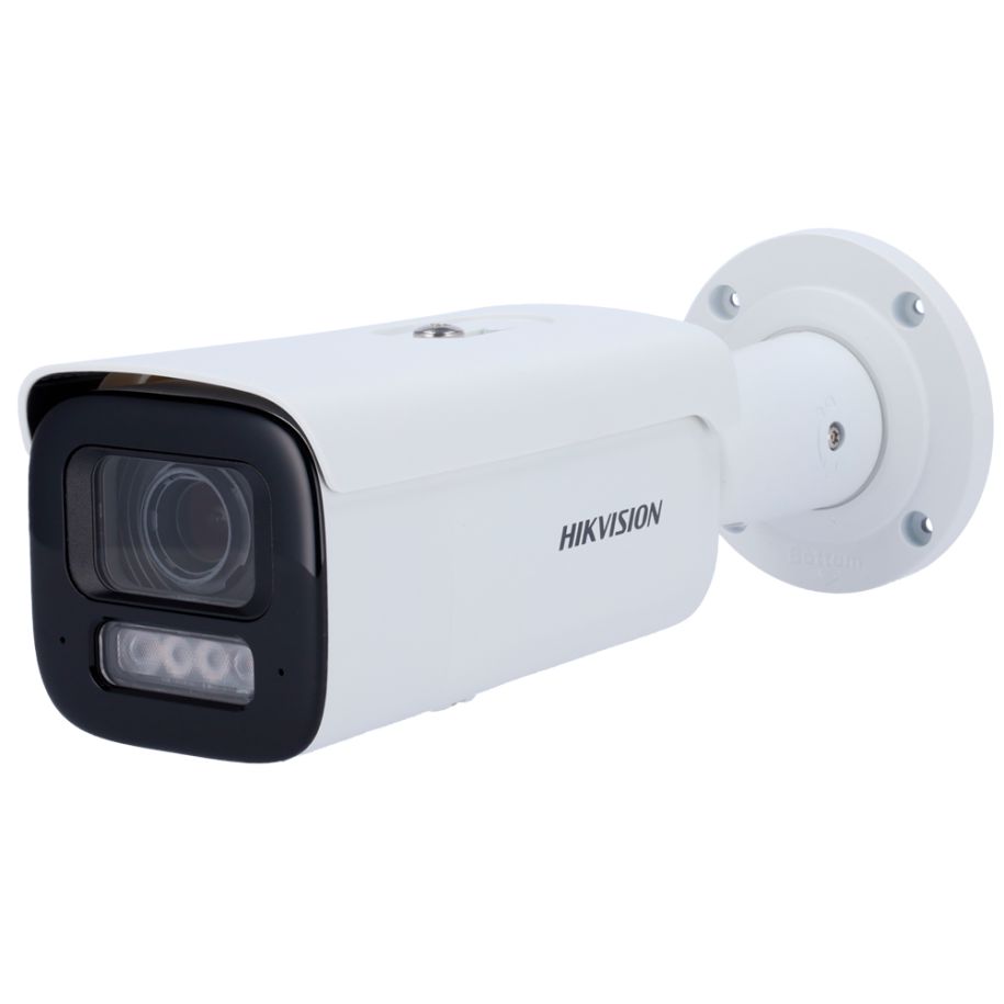 Hikvision DS-2CD2667G2HT-LIZS(2.8-12mm)(eF) 6 MP cameră de rețea Bullet cu ColorVu și iluminare hibridă inteligentă, varifocală motorizată_1