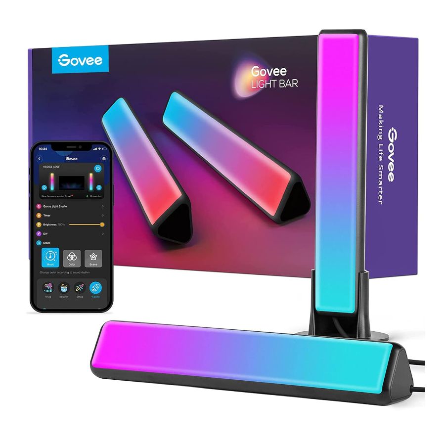 Govee H6046 Baruri de lumină pentru TV | Iluminat LED | RGBIC, 2.4GHz Wi-Fi, Bluetooth_2