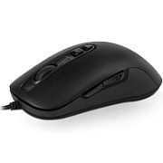 Mouse Gaming Optic MGG cu fir, 4000DPI, Negru, 7 butoane, ergonomic, 5300 FPS, Report rate 1000Hz, 1, 5m_2