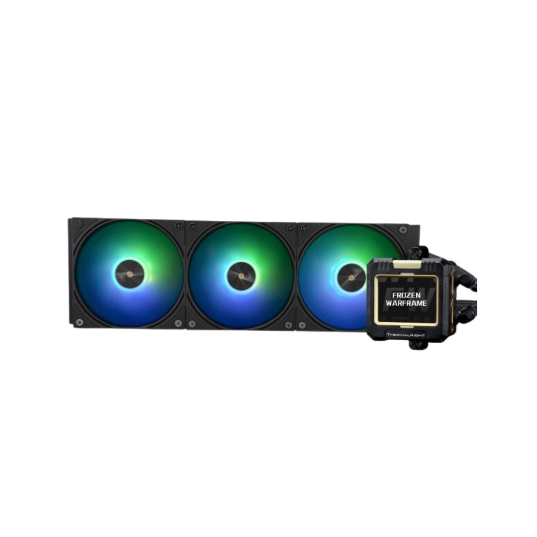 COOLER Thermalright  Frozen Warframe 360 Black , racire cu lichid, 3 x 120mm, 2000 rpm, fara LED, negru  Frozen Warframe 360 Black  (timbru verde 4 lei)