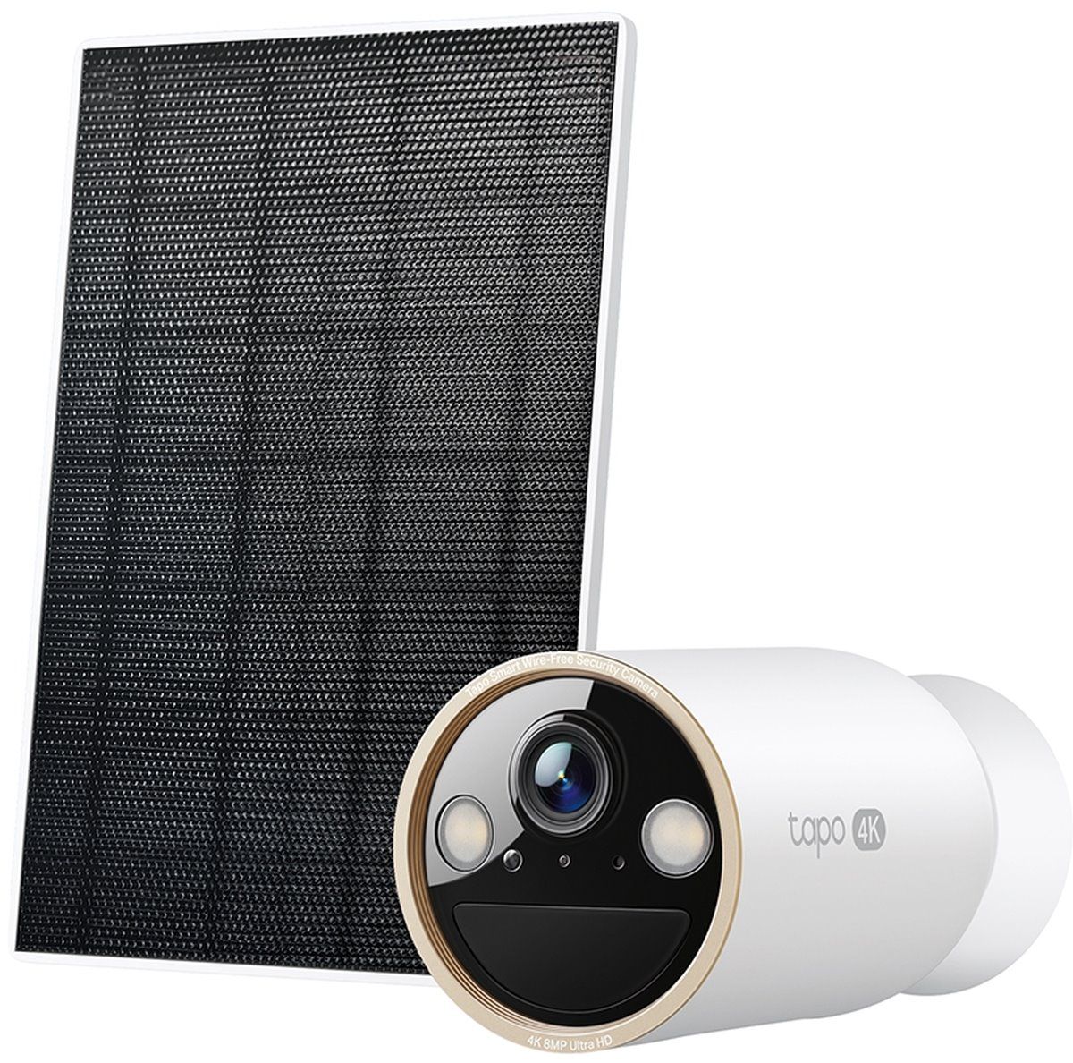 Solar-Powered Security Camera Kit 1 × Tapo C460, 1 × Tapo A201 SPEC: 4K UHD (3840x2160), H.265/H.264 Supported, 16x UHD Digital Zoom, 2.4/5 GHz Dual Band Wi-Fi, 10000mAh Rechargeable Lithium-ion Battery, Solar Panel (5.2V, 2.5W) FEATURE: Non-Stop Power, Flexible Solar Installation, AI Detection and_2