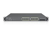 EnGenius ECS1528FP switch-uri Gestionate L2 Gigabit Ethernet (10/100/1000) Power over Ethernet (PoE) Suport 1U Negru_1
