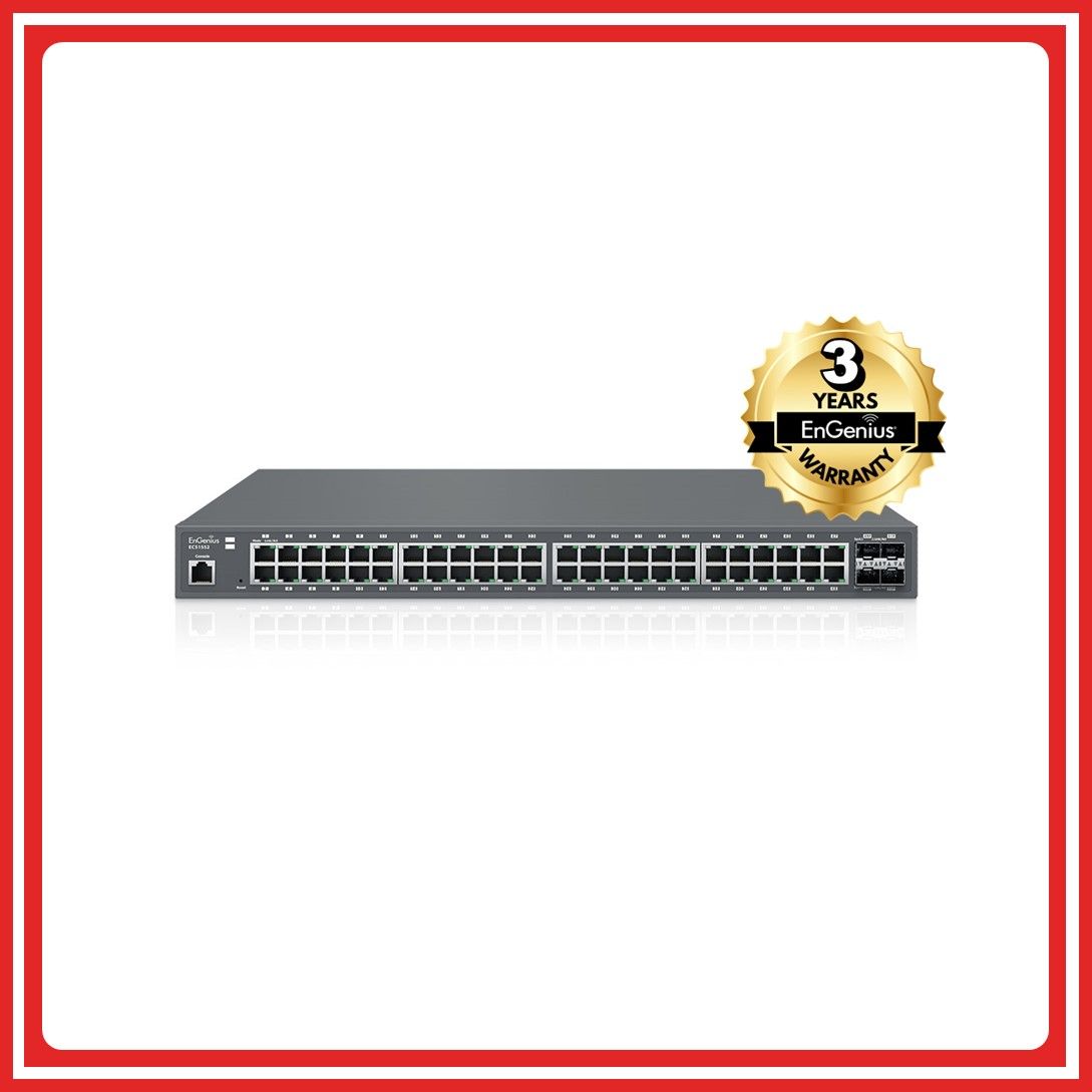 EnGenius ECS1552 switch-uri Gestionate L2+ Gigabit Ethernet (10/100/1000) Negru_5