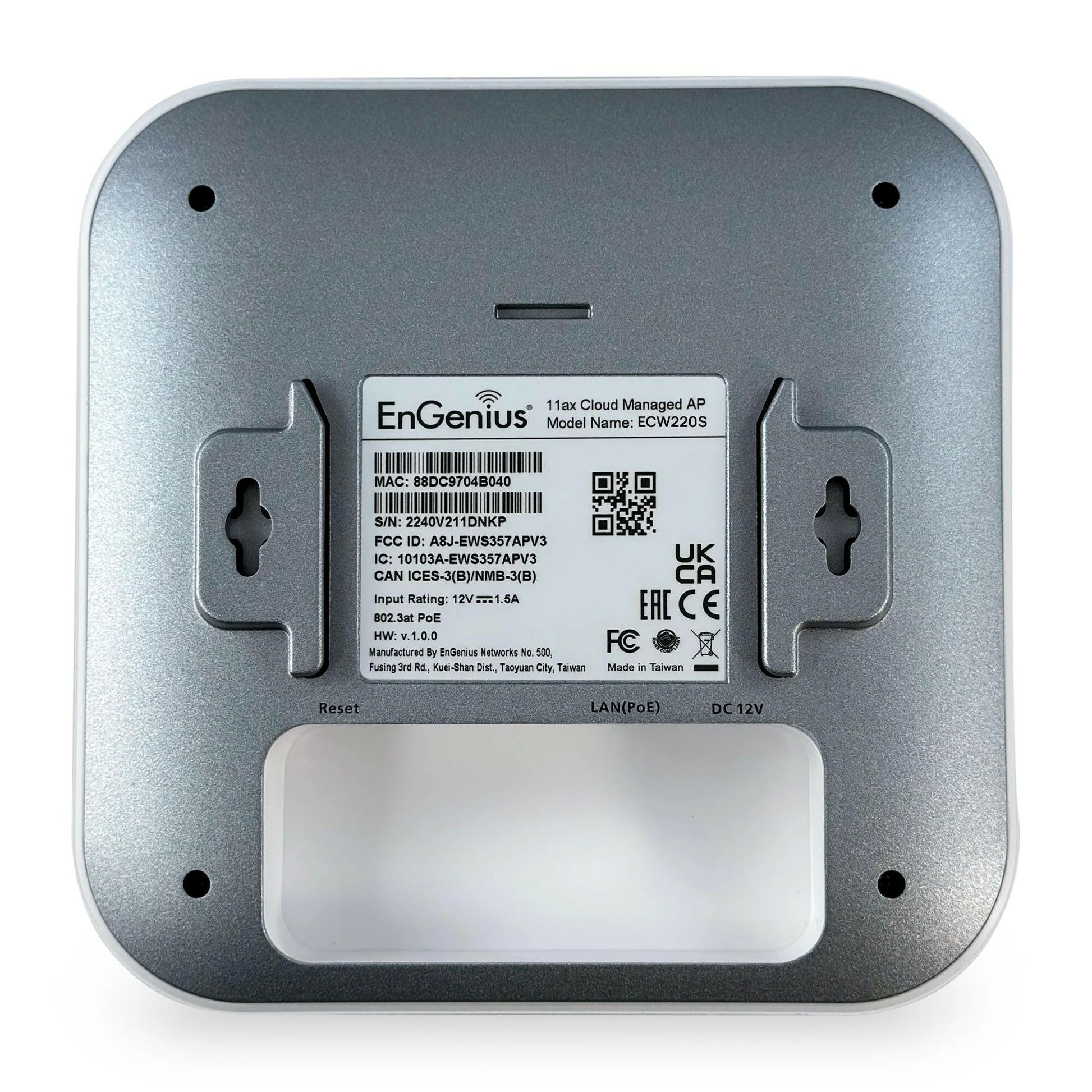 EnGenius ECW220S puncte de acces WLAN 1774 Mbit/s Alb Power over Ethernet (PoE) Suport_3