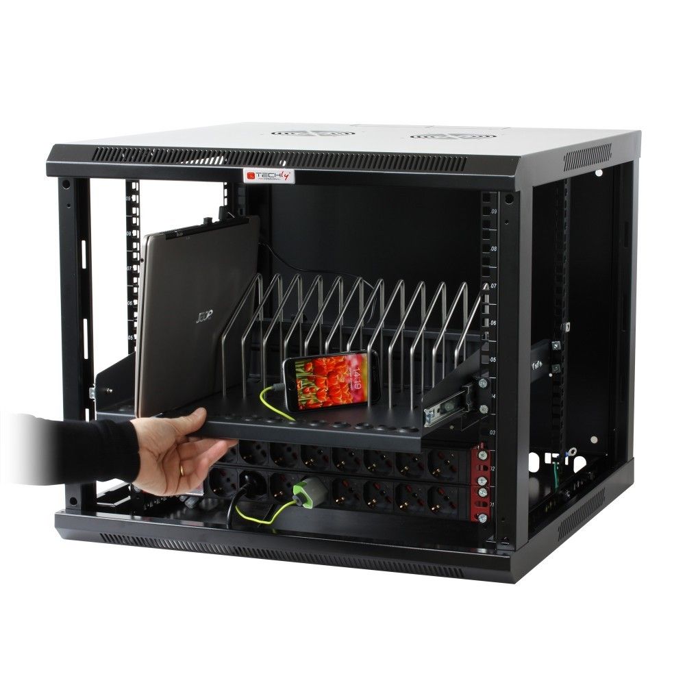 Techly I-CABINET-TRAY14BK accesorii pentru carcase Sertar rack_2