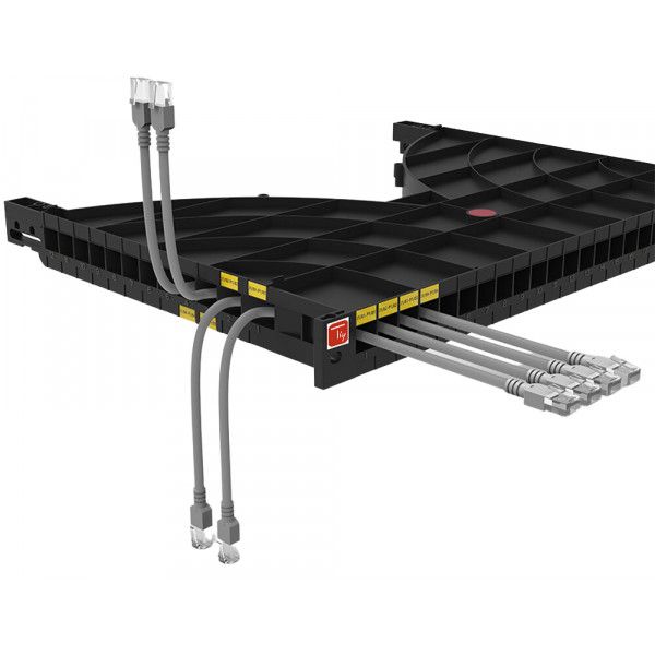 Techly I-CASE TRAY-5-BK accesorii pentru carcase Sertar rack_3