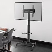 Techly ICA-TR21L cărucioare și standuri pentru multimedia Negru Ecran plat Raft pe roți multimedia_1