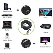 Techly ICOC HDMI-HY2-015 cablu HDMI 15 m HDMI Tip A (Standard) Negru_4